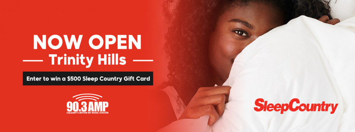 AMP's Sleep Country Giveaway