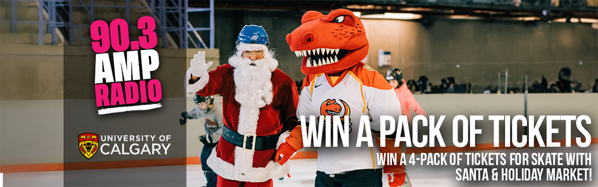 Win a Pack of Tickets for the Skate with Santa & Holiday Market
