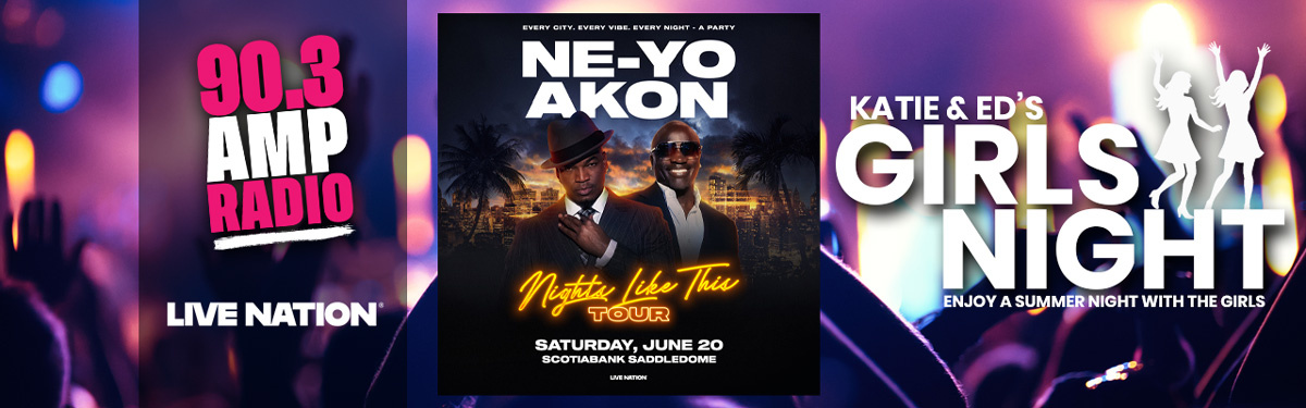 Katie & Ed's Girls Night: NE-YO & AKON